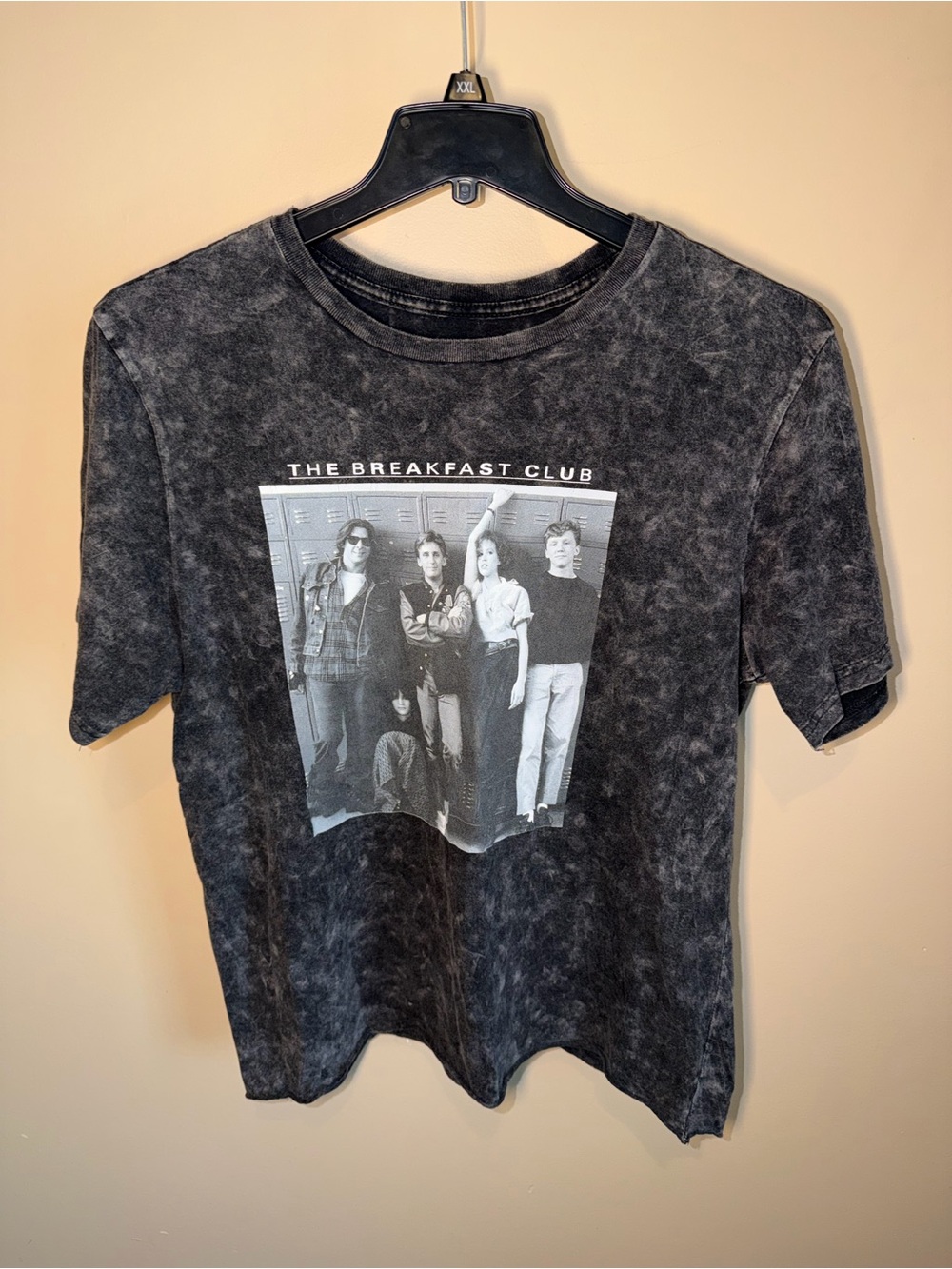 The Breakfast Club Women’s Black Acidwash Graphic Tee